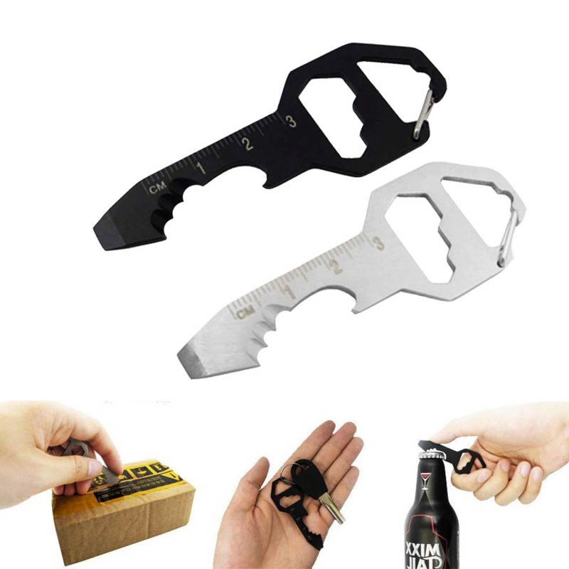 Edc Carry All - Stainless Steel 6-in-1 EDC Pocket Multitool
