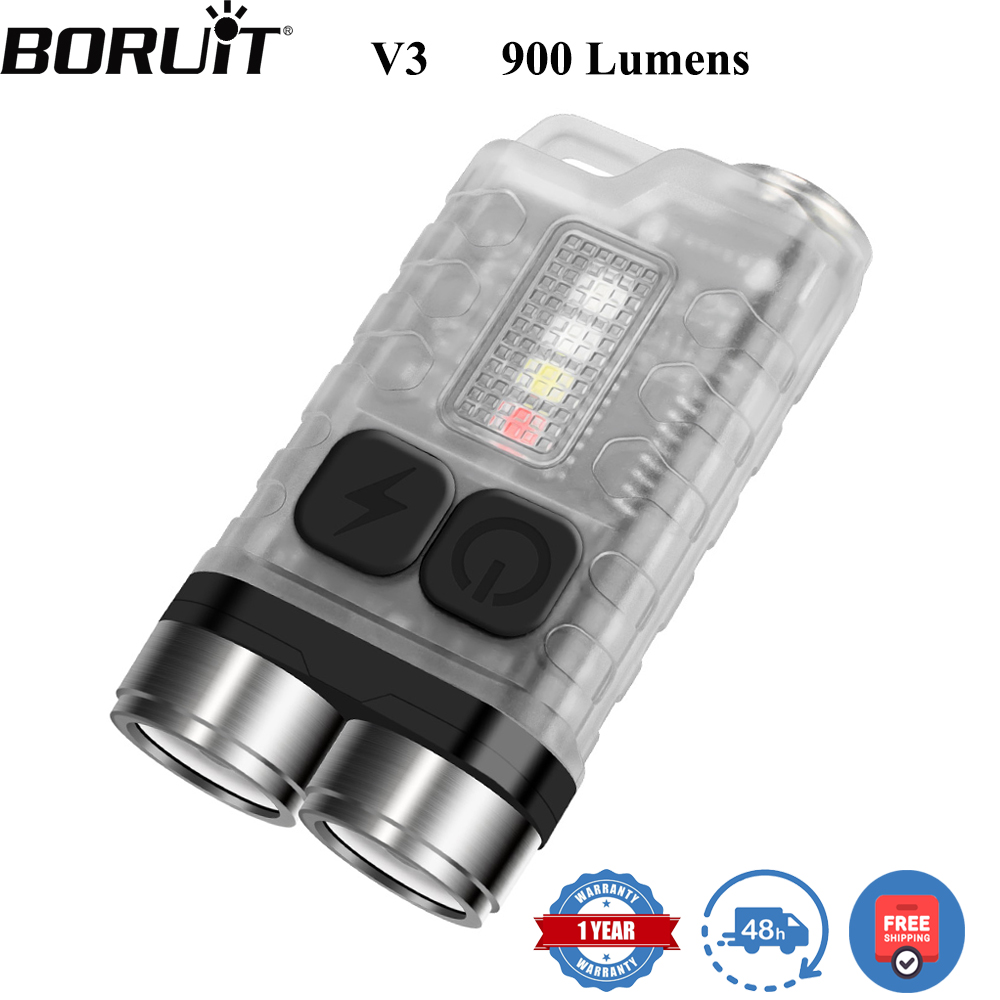 BORUiT V3 LED Keychain Portabl - огляд і ціна Keychain Flashlight
