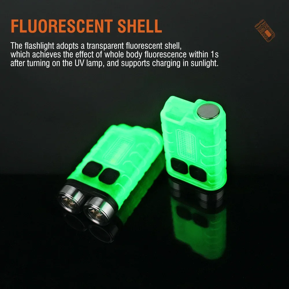 BORUiT V3 LED Keychain Portabl - огляд і ціна Keychain Flashlight