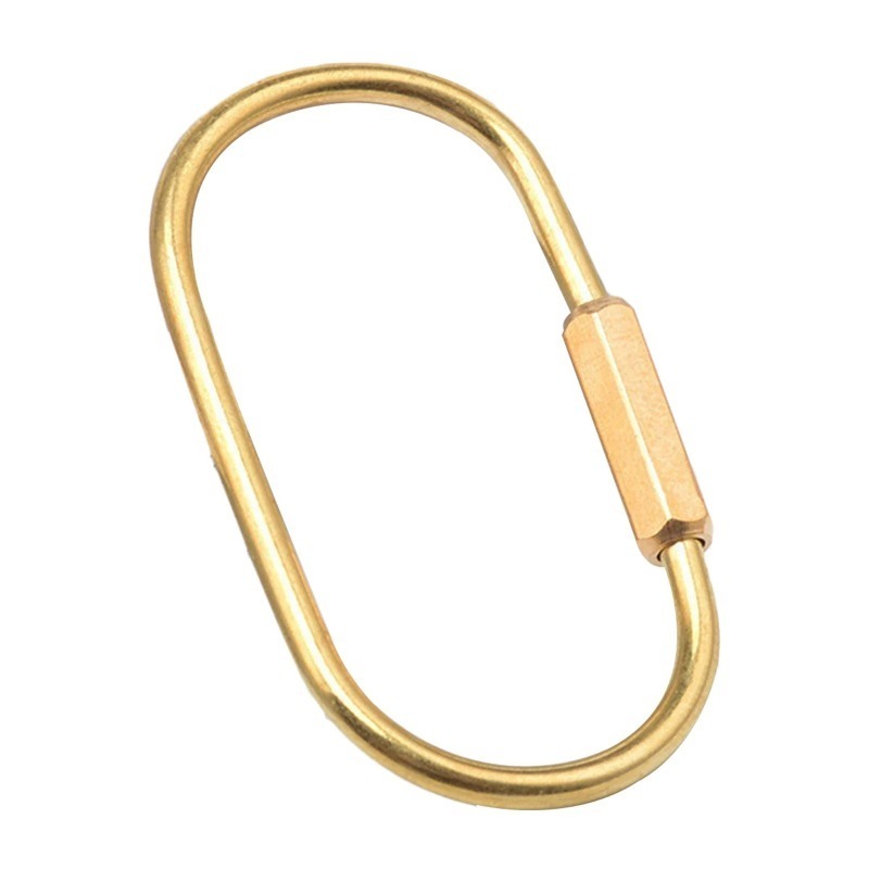 Solid Brass Anti-Lost Keychain - огляд і ціна Edc Car Carry