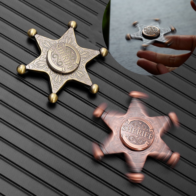 Hexagonal Star Metal Fingertip - огляд і ціна Fidget Spinner Bearing