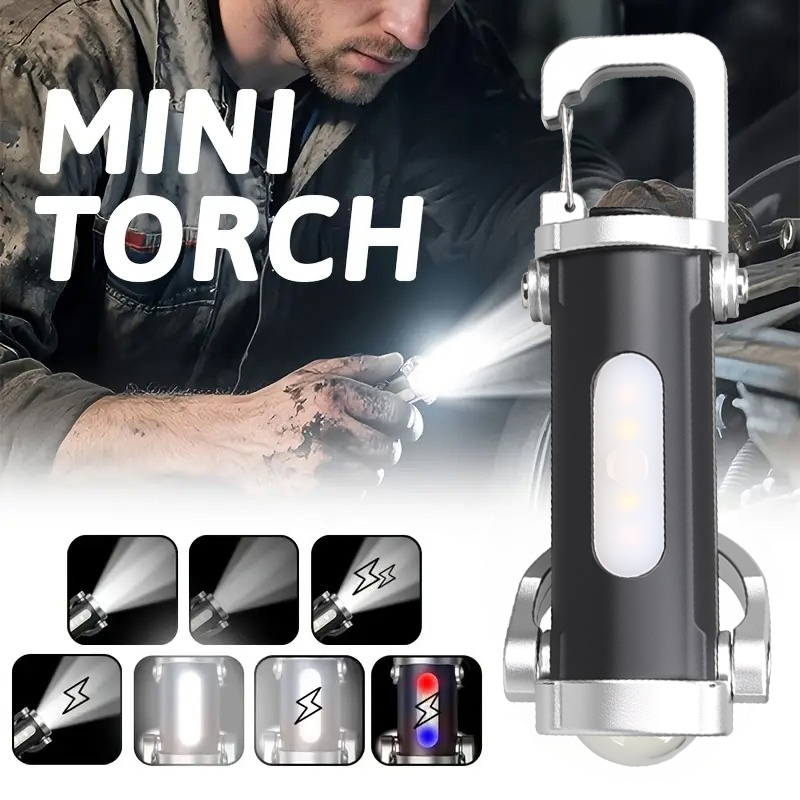 Mini Rechargeable Keychain Fla - огляд і ціна Keychain Flashlight