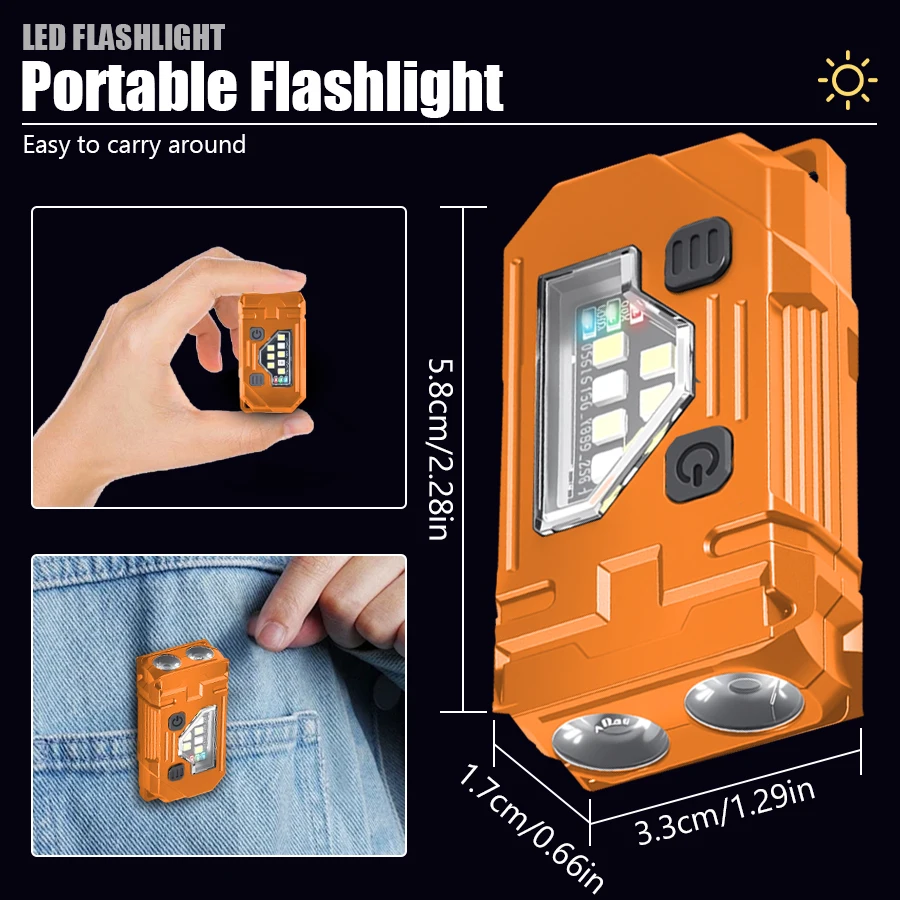 Mini Keychain EDC Flashlight R - огляд і ціна Keychain Flashlight