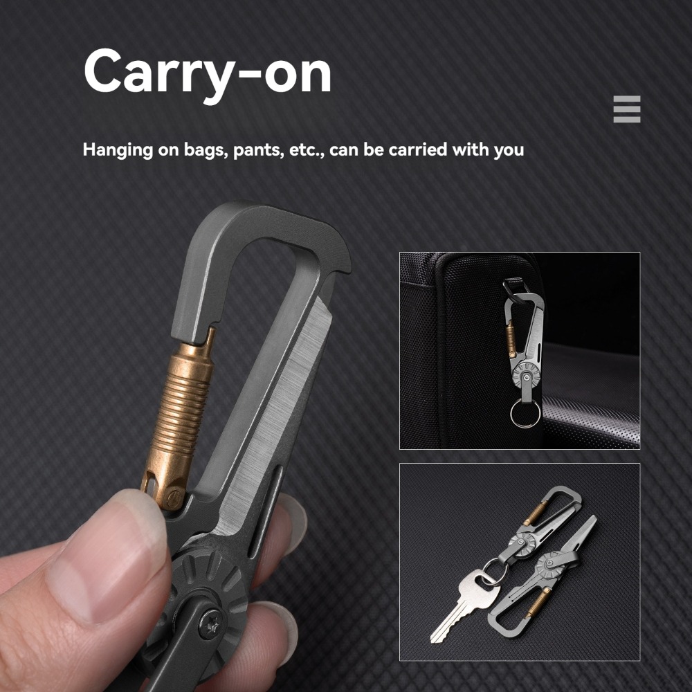 New Mini Titanium Alloy Keycha - огляд і ціна Edc Car Carry