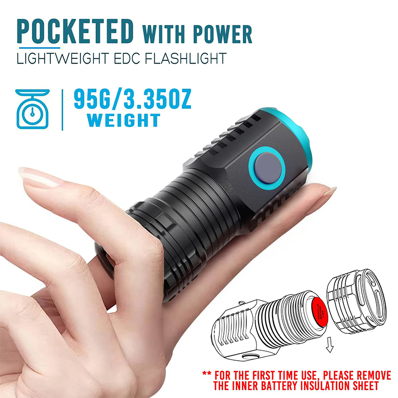 Type-C USB Rechargeable Pocket - огляд і ціна Edc (Every Day Carry