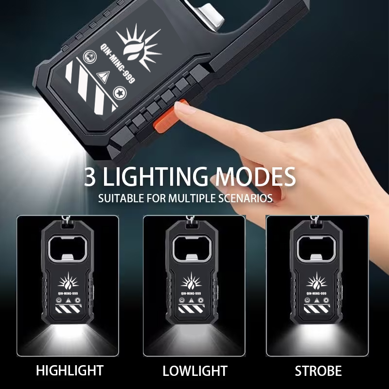 2Pcs Portable LED COB Keychain - огляд і ціна Keychain Flashlight