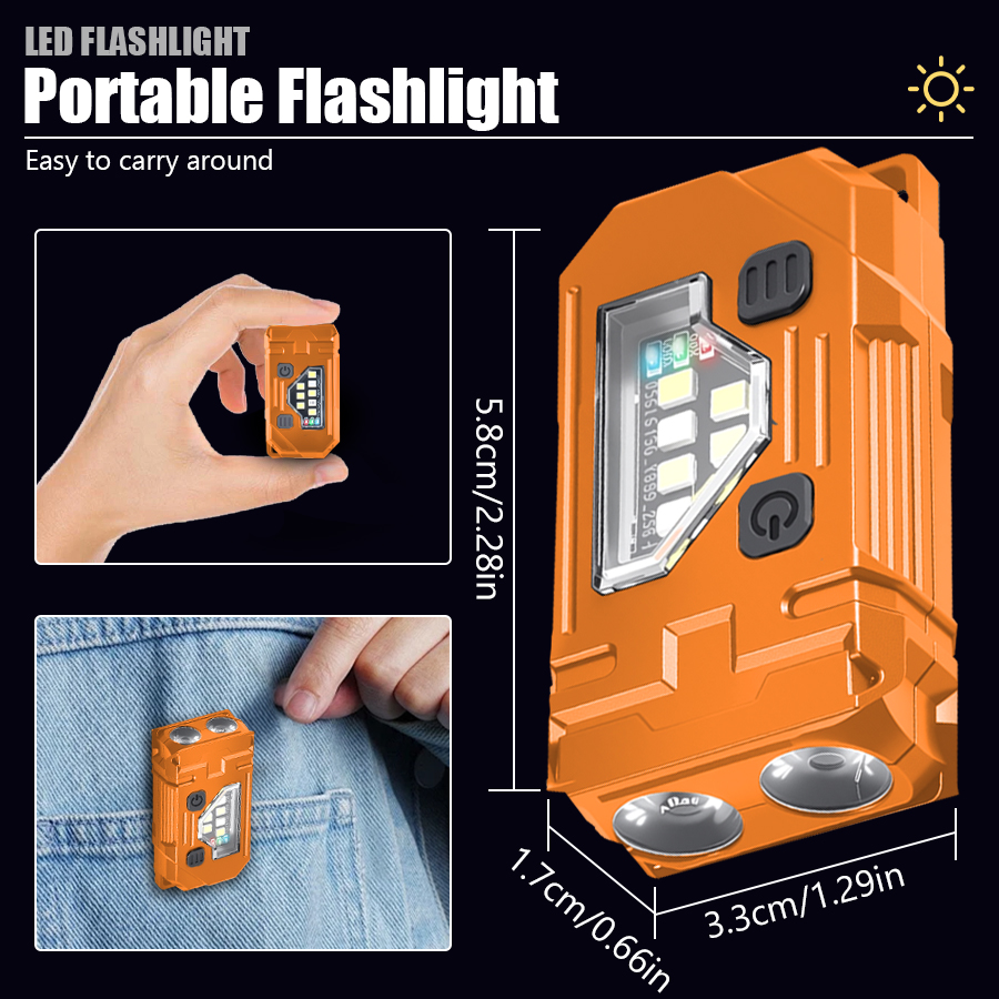 Mini Keychain EDC Flashlight R - огляд і ціна Keychain Flashlight