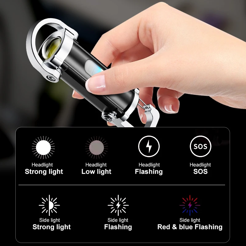 Powerful EDC LED Flashlight Ke - огляд і ціна Keychain Flashlight
