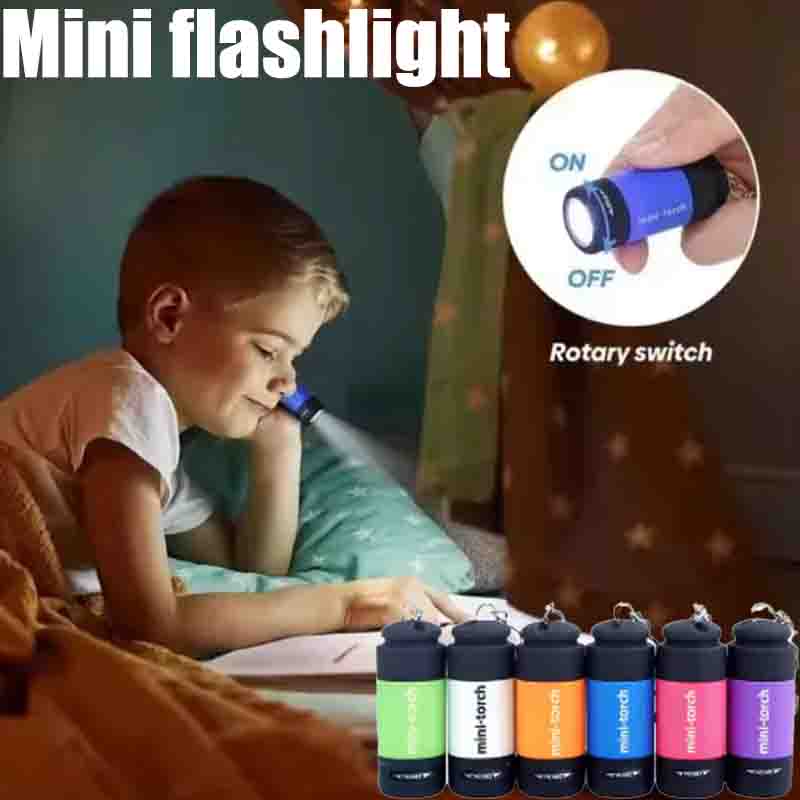 USB Rechargeable Camping Mini  - огляд і ціна Keychain Flashlight