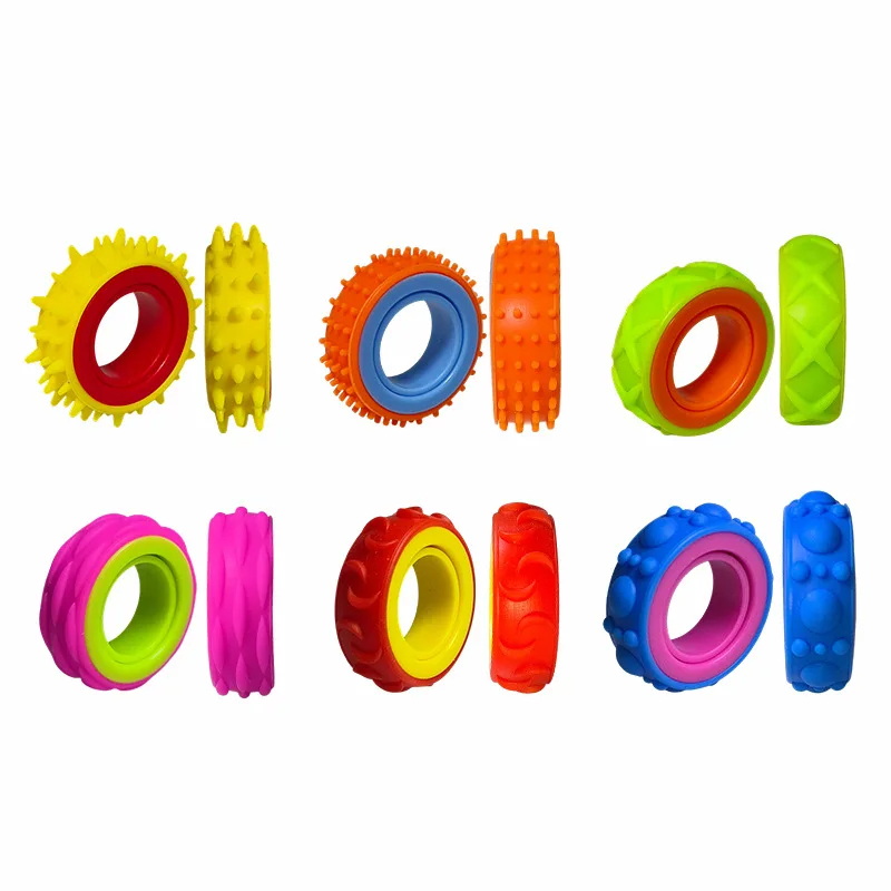 6PCS Sensory Toys Fidget Rings - огляд і ціна Fidget Spinner Bearing