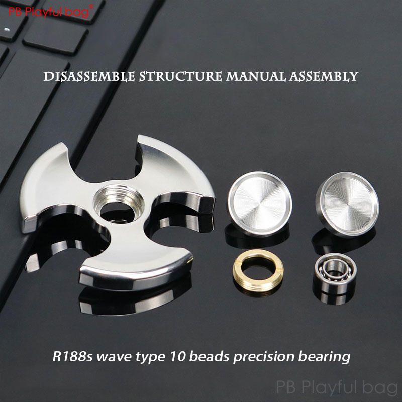 Fingertip Gyro Stainless steel - огляд і ціна Fidget Spinner Bearing