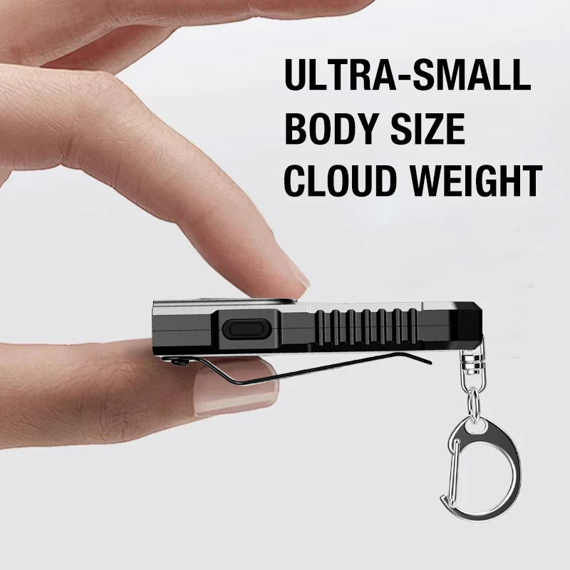 Portable Waist Hanging Keychai - огляд і ціна Keychain Flashlight