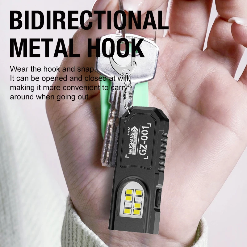 Portable Waist Hanging Keychai - огляд і ціна Keychain Flashlight