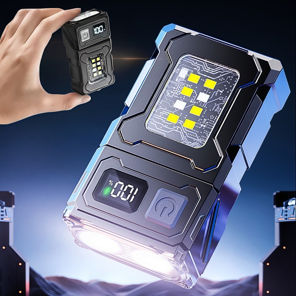 Rechargeable Mini LED Flashlig - огляд і ціна Keychain Flashlight