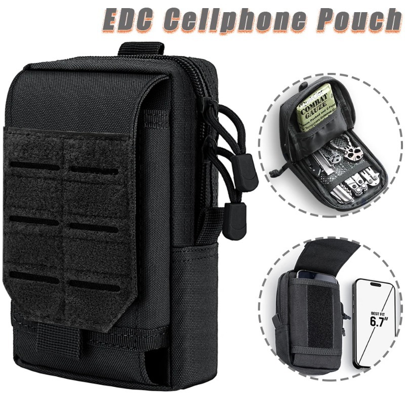 Tactical MOLLE EDC Utility Wai - огляд і ціна Edc Carry Belt Pouch