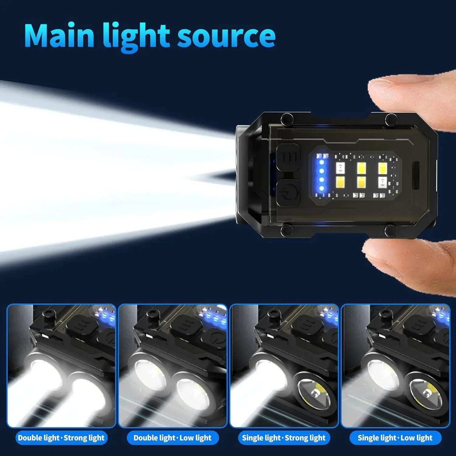Mini COB Keychain Flashlight,C - огляд і ціна Keychain Flashlight