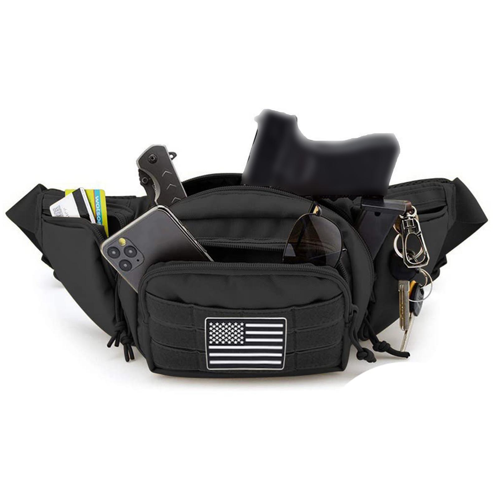 Tactical Fanny Pack Gun Holste - огляд і ціна Edc Carry For Men
