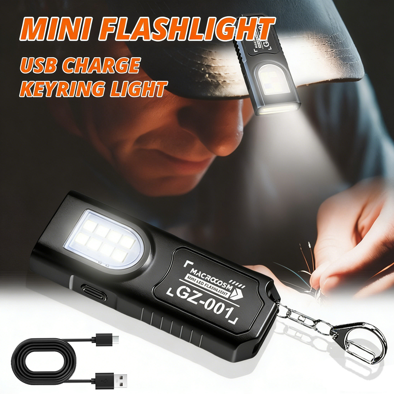LED Keychain Flashlight Type C - огляд і ціна Keychain Flashlight