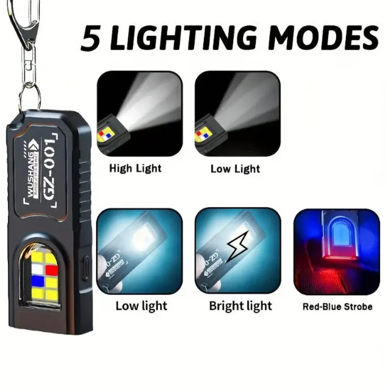 LED Keychain Flashlight Type C - огляд і ціна Keychain Flashlight